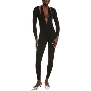 Retrofête Womens  Knit Jumpsuit, Black